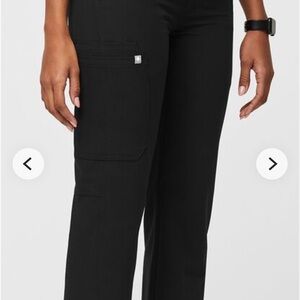 Figs Black Scrub Set size M